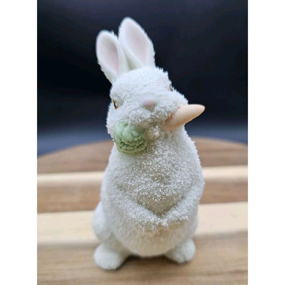 Department 56 Easter 1996 Bunny Rabbit With Carrot in Mouth Figurine New In‎ Box